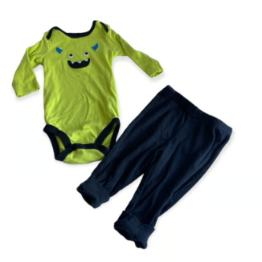 Carter’s Monster Boo Halloween 2 pc Outfit 6m